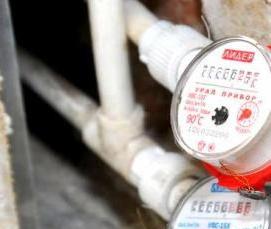 установка магнитных пломб на счетчики воды - модель 3