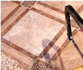 установка металлического порожка - модель 4