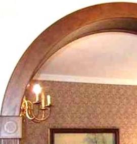 установка межкомнатной арки - модель 4