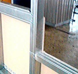 установка межкомнатных перегородок из гипсокартона - тип 1