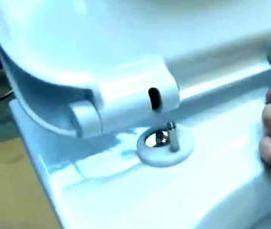 установка микролифта унитаза - модель 1