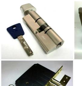 установка многозапорного замка - вариант 2