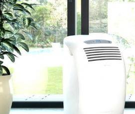 установка напольного кондиционера - вариант 3