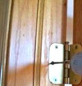 установка наружных дверей - вариант 4