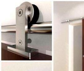 установка навесной двери - тип 3