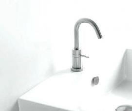 установка навесной раковины - модель 1