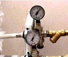 установка немецких счетчиков воды - тип 4