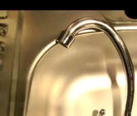 установка нержавеющей раковины - вариант 1