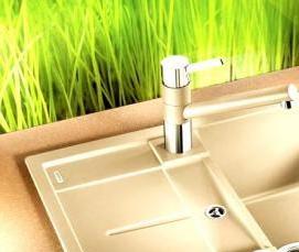 установка нержавеющей раковины - вариант 2