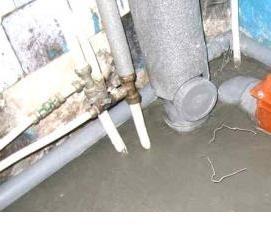 установка обратного клапана на унитаз - вариант 1