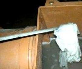 установка обратного клапана на унитаз - вариант 4