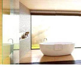 установка отдельностоящей ванны - тип 3