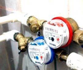 установка пломбы на счетчики воды - вариант 3