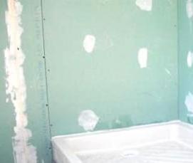 установка поддона в ванной - тип 4