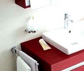 установка подвесной раковины в ванной - тип 3