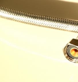 установка подводки к смесителю - тип 4