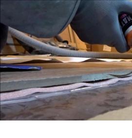 установка порожка - тип 1