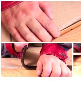 установка порожка - тип 3