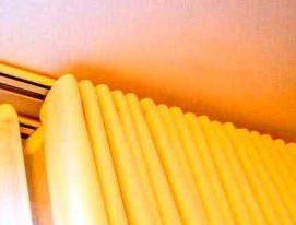 установка потолочного карниза для штор - вариант 1