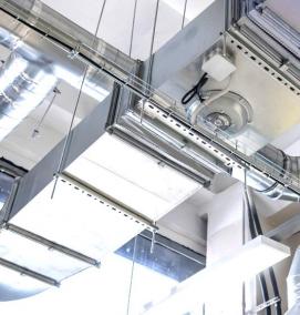 установка приточно вытяжного клапана - вариант 1