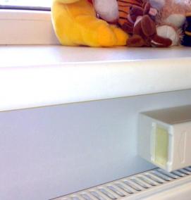 установка приточно вытяжного клапана - вариант 4