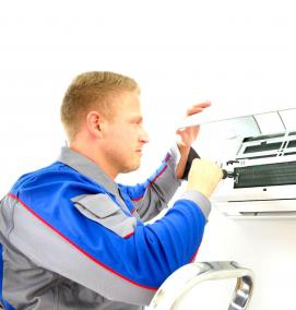 установка промышленных кондиционеров - вариант 1