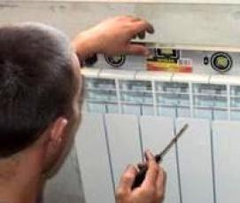 установка радиаторов отопления - модель 3