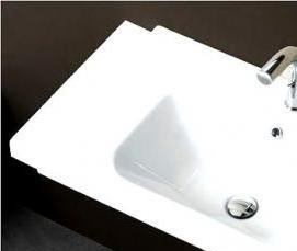 установка раковины без пьедестала - вариант 4