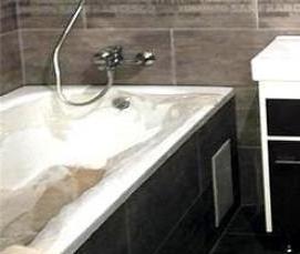 установка раковины без тумбы - вариант 2