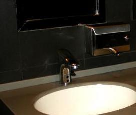 установка раковины из искусственного камня - тип 3