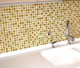 установка раковины из искусственного камня - тип 2