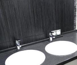 установка раковины из искусственного камня в столешницу - вариант 2