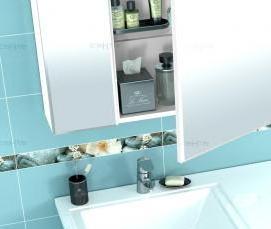 установка раковины кувшинки над стиральной машиной - вариант 1