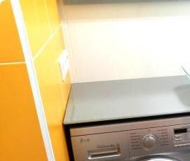 установка раковины на стиральную машину - вариант 2