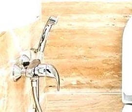 установка раздельного смесителя на ванну - тип 1