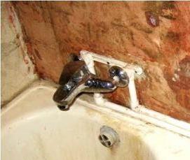 установка сантехники в ванной - вариант 4