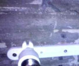 установка счетчика воды на полипропиленовые трубы - вариант 1