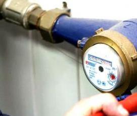 установка счетчика воды на полипропиленовые трубы - вариант 2