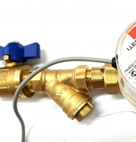 установка счетчика воды в частном доме - тип 4