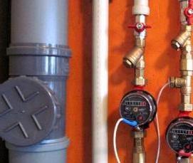 установка счетчиков учета воды в квартирах - вариант 3