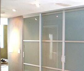 установка сдвижной двери - тип 3