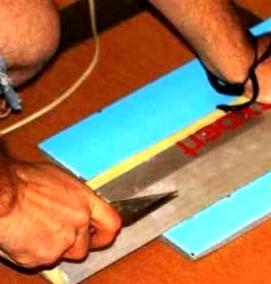 установка сэндвич откосов на пластиковые окна - вариант 3