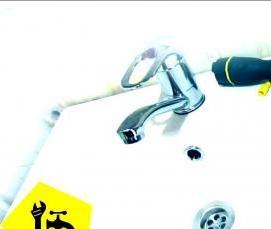 установка сифона на раковину в ванной - модель 1