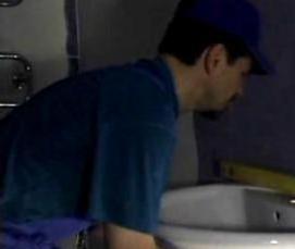 установка сифона на раковину в ванной - модель 3