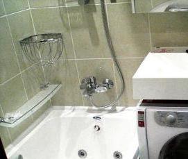 установка сифона на раковину в ванной - модель 2