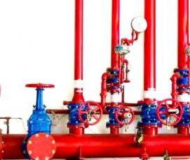 установка системы автоматического пожаротушения - вариант 2