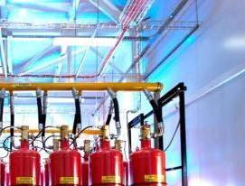 установка системы пожаротушения - вариант 3