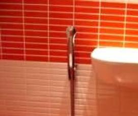 установка смесителя для гигиенического душа - модель 1