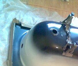 установка смесителя на чугунную ванну - вариант 2