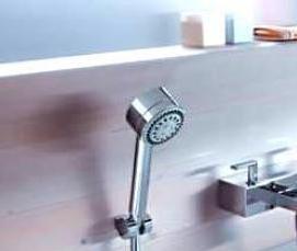 установка смесителя с душем - тип 4
